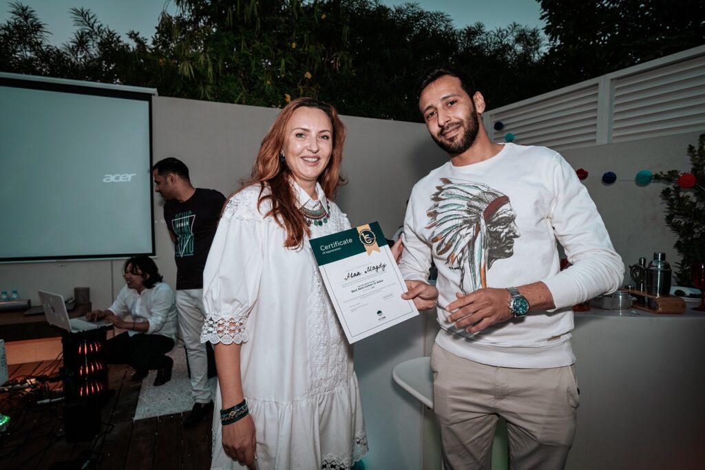 best newcomer in sales award